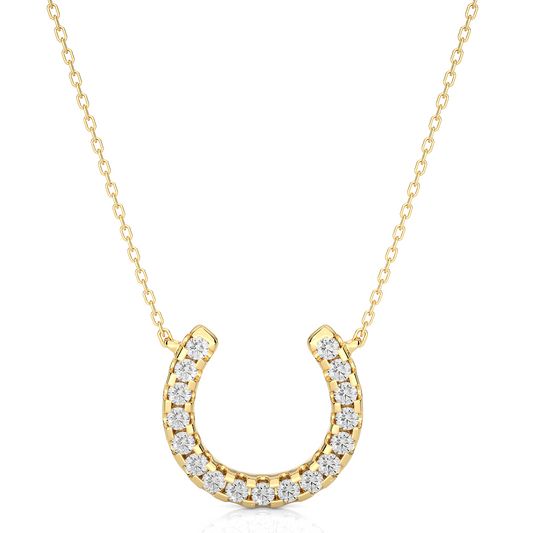 0.26 CT Dazzle U Alphabet Pendant For Women's In Labgrown And Natural Diamonds - HIGHCARAT DIAMONDS