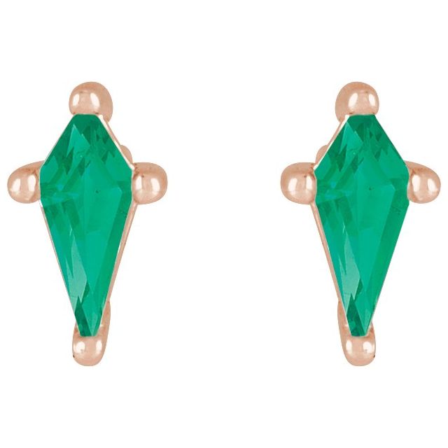 14k-rose-lab-grown-emerald-earrings