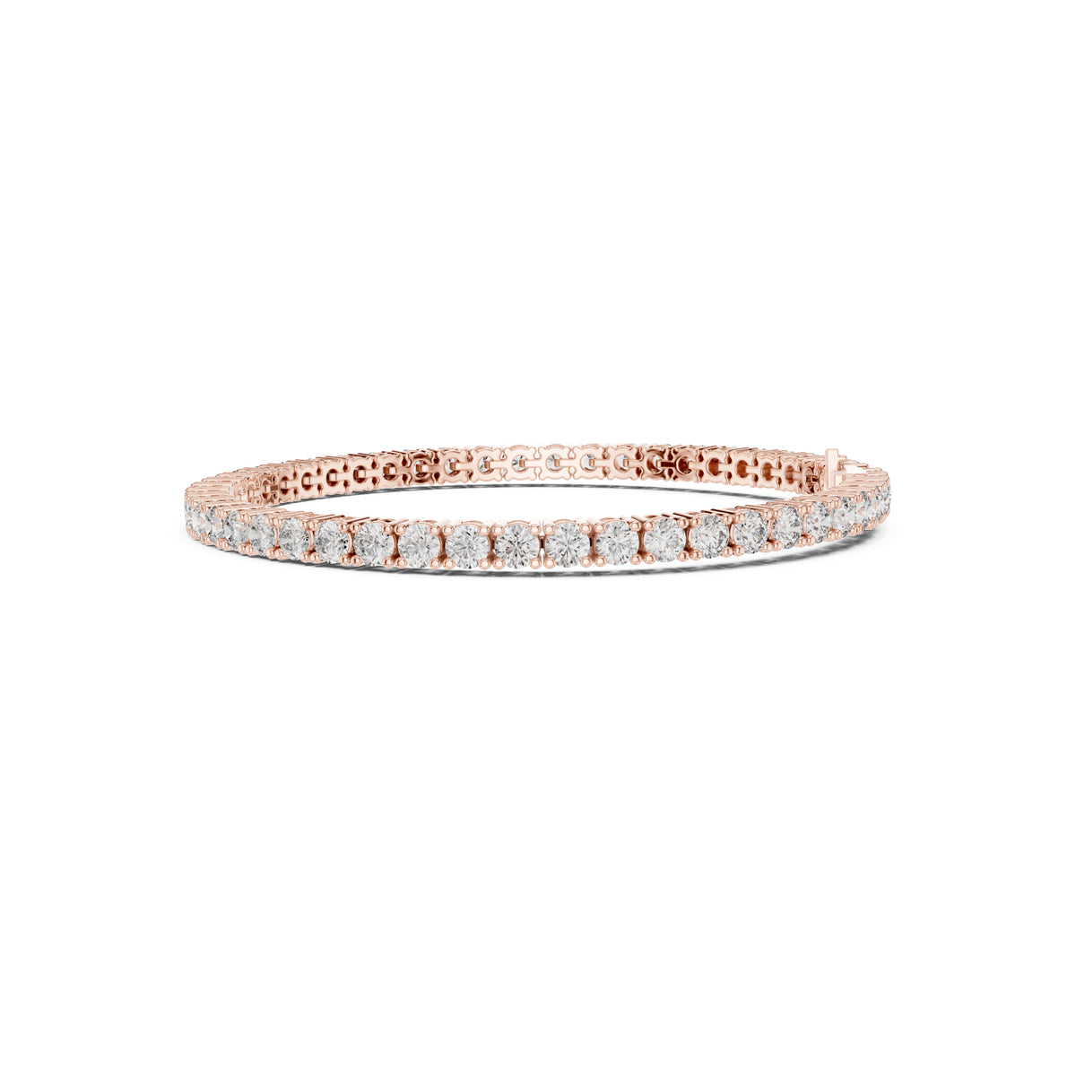 6.37 CT Round Cut Top Grade Diamond Antique Delicate Vintage Tennis Bracelet In Lab Or Natural Diamonds - HIGHCARAT DIAMONDS