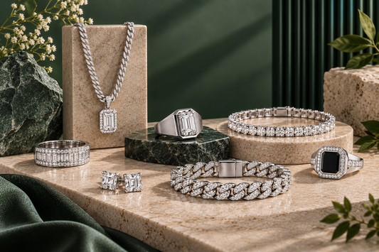 Lab grown diamond Men's Jewelry
