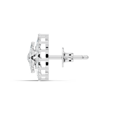 Round And Marquise Shape 1.19 Ct Natural & Lab Grown Diamond Fantastic Sizzling Diamond Earrings For Her - HIGHCARAT DIAMONDS