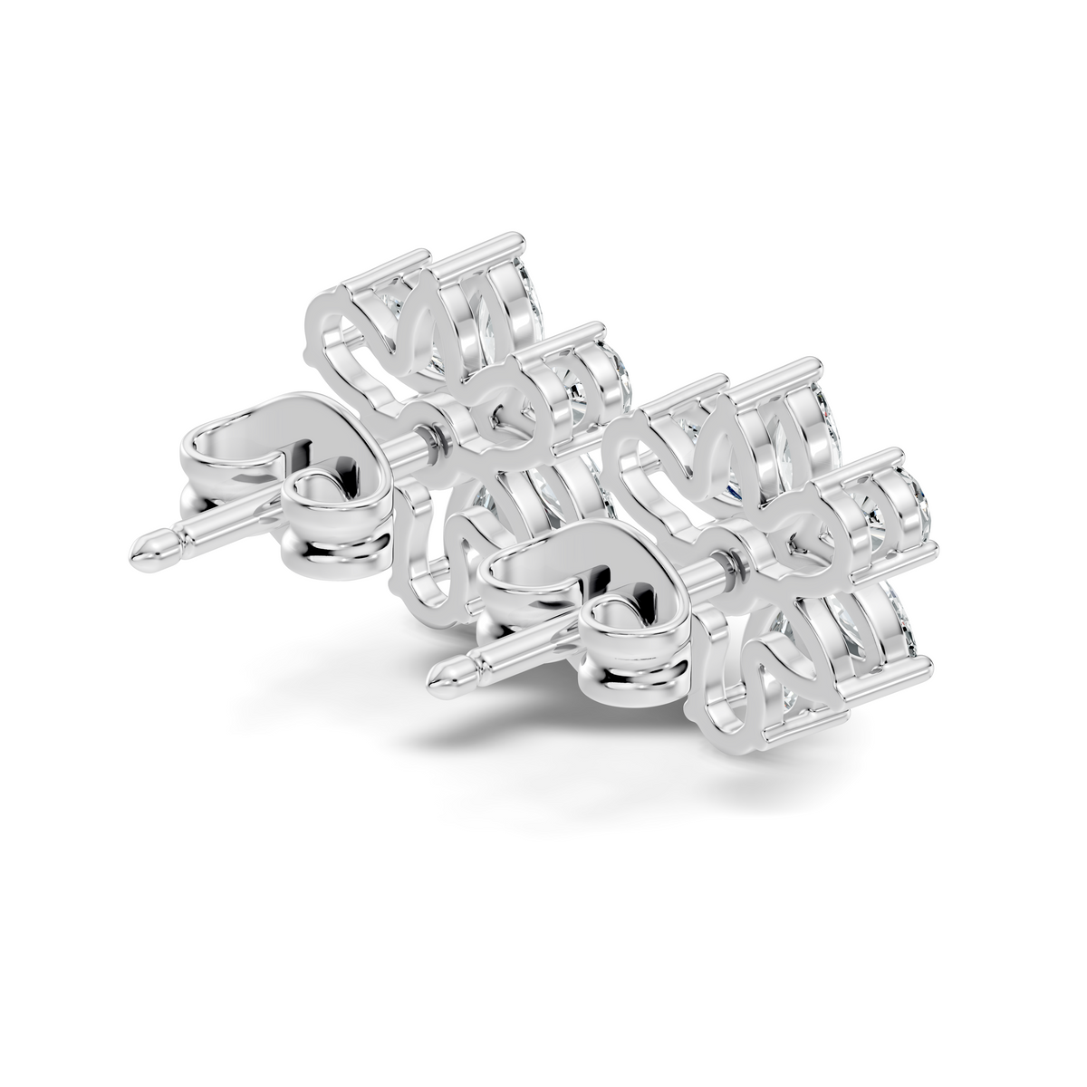 1.68 Ct Marquise & Pear Shape Natural & Lab grown Diamond Stunning Shinning Vintage Diamond Earrings For Birthday gif - HIGHCARAT DIAMONDS