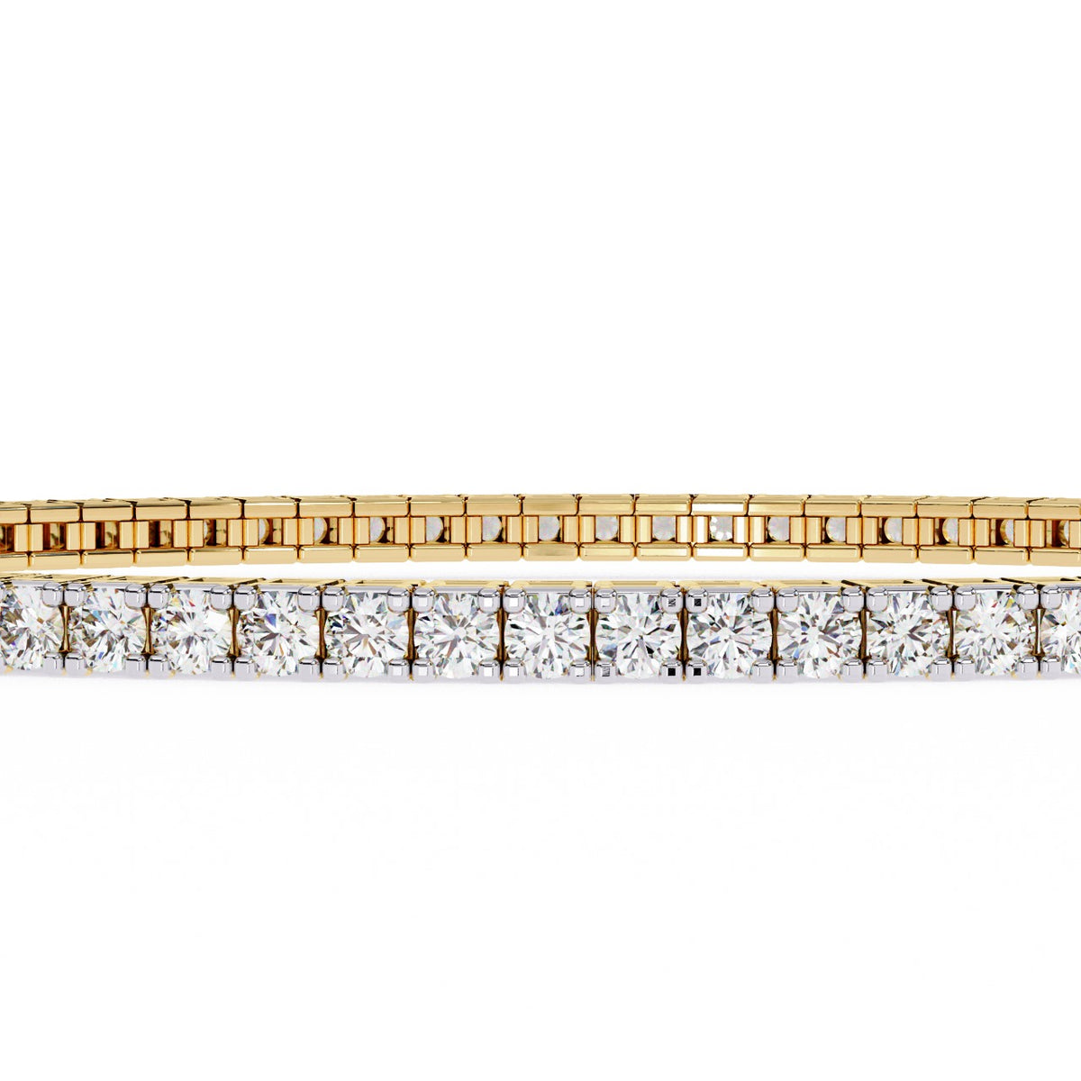 1.92CT Round Cut Diamond Unique Delicate Prong Set Handcrafted Classic Party Wear Bracelet Gift For Women's - HIGHCARAT DIAMONDS