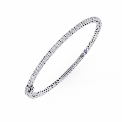 1.92CT Round Cut Diamond Unique Delicate Prong Set Handcrafted Classic Party Wear Bracelet Gift For Women's - HIGHCARAT DIAMONDS