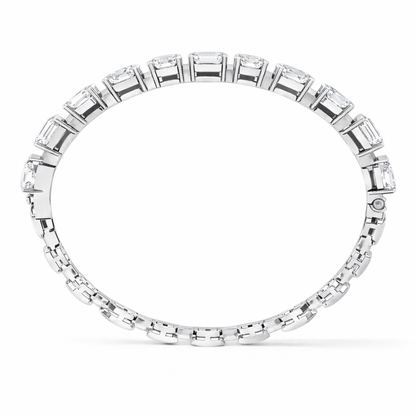 13.84Ct Multi Shape Diamond Minimalist  Antique Vintage Inspired Handcrafted Stunning Tennis Bracelet For Her - HIGHCARAT DIAMONDS