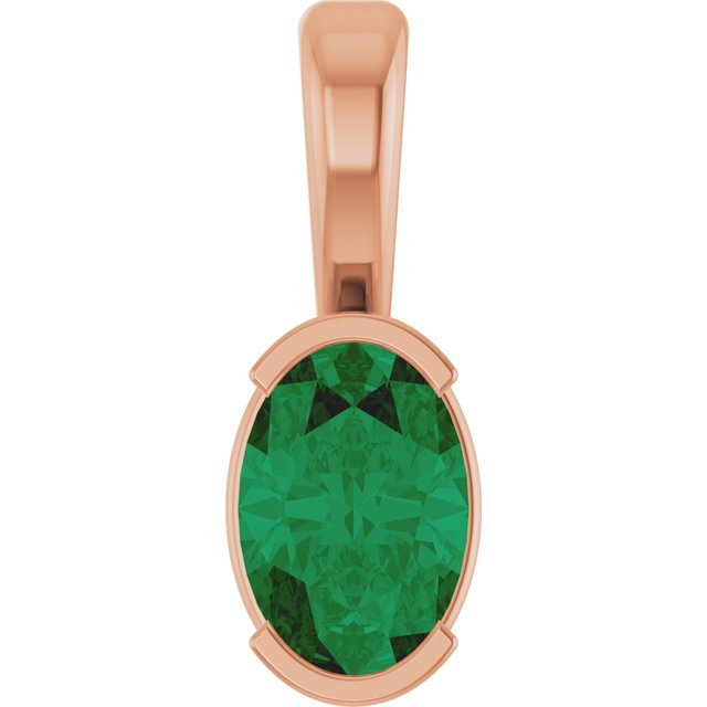 14k-rose-gold-lab-grown-emerald-6-x-4-mm