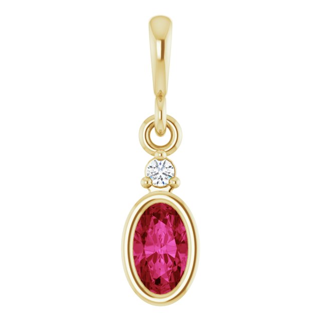 14k-rose-lab-grown-ruby-&-.015-ct-lab-grown-diamond-pendant