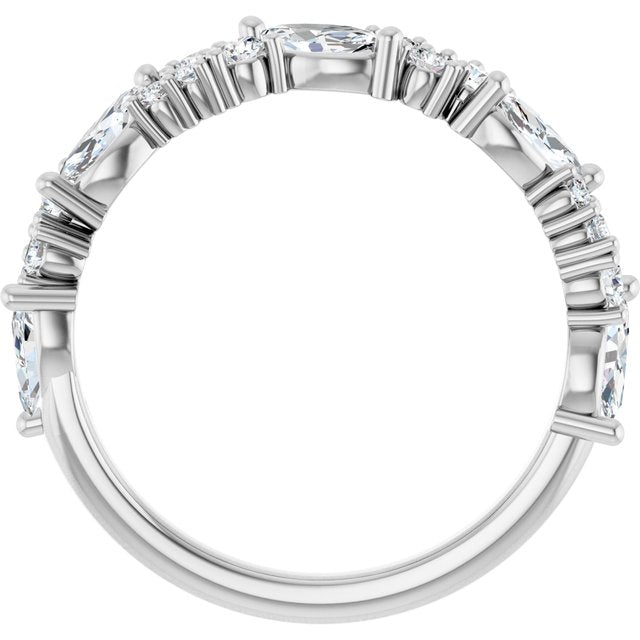 14k-white-1-ctw-lab-grown-diamond-anniversary-band