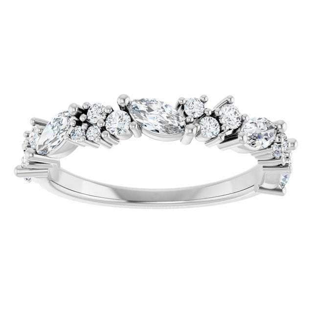 14k-white-1-ctw-lab-grown-diamond-anniversary-band