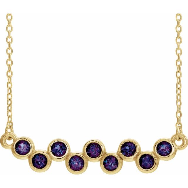14k-yellow-gold-lab-grown-alexandrite-16-18-in