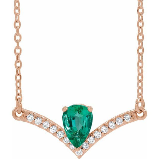 14k-rose-gold-lab-grown-emerald-16-in