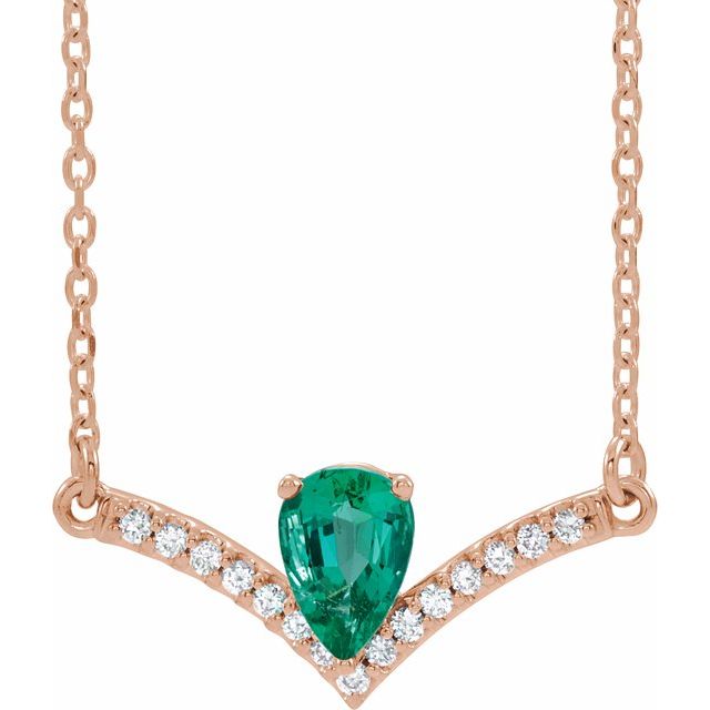 14k-rose-gold-lab-grown-emerald-18-in
