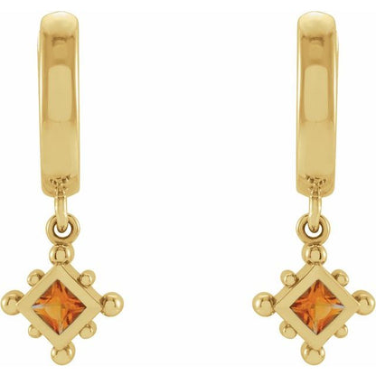 14k-white-lab-grown-emerald-beaded-bezel-set-hoop-earrings