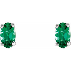 14k-white-lab-grown-emerald-earrings