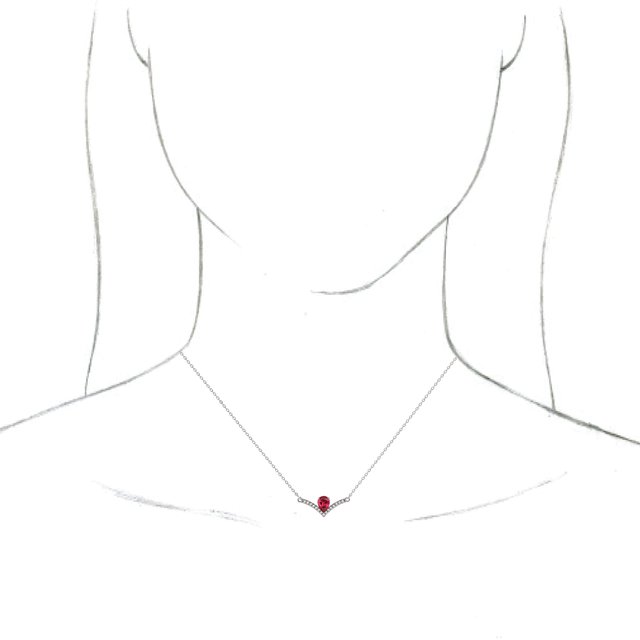 14k-white-lab-grown-ruby-&-.06-ctw-natural-diamond-16"-necklace