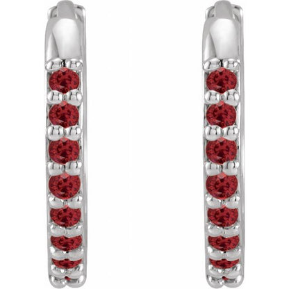 14k-white-lab-grown-ruby-hinged--hoop-earrings