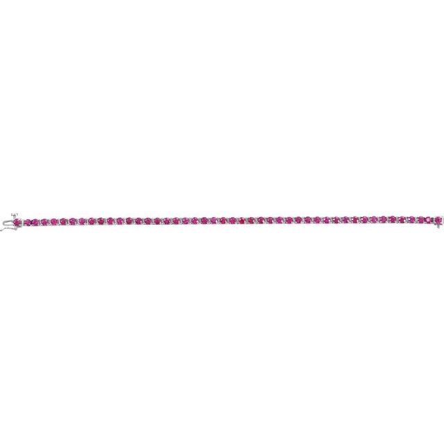 14k-white-lab-grown-ruby-line-7"-bracelet