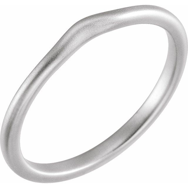 14k-white-matching-band-with-bead-blast-finish