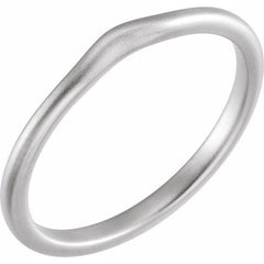 14k-white-matching-band-with-bead-blast-finish