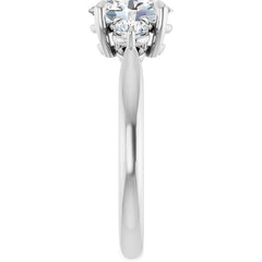 14k-white--oval-1/3-ctw-natural-diamond-semi-set-engagement-ring