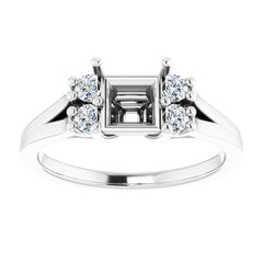 14k-white--square-1/5-ctw-natural-diamond-semi-set-ring