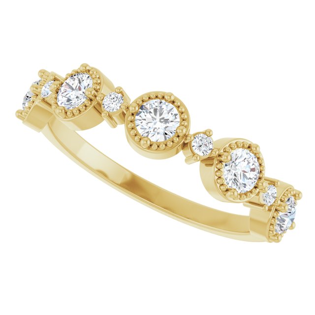 14k-yellow-1/2-ctw-lab-grown-diamond-halo-style-anniversary-band