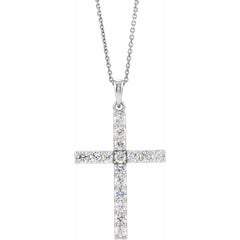 14k-yellow-1/8-ctw-lab-grown-diamond-cross-pendant
