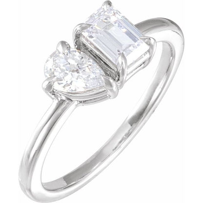 14k-yellow-1-ctw-lab-grown-diamond-two-stone-ring