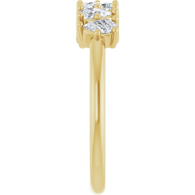 14k-yellow-5/8-ctw-lab-grown-diamond-anniversary-band