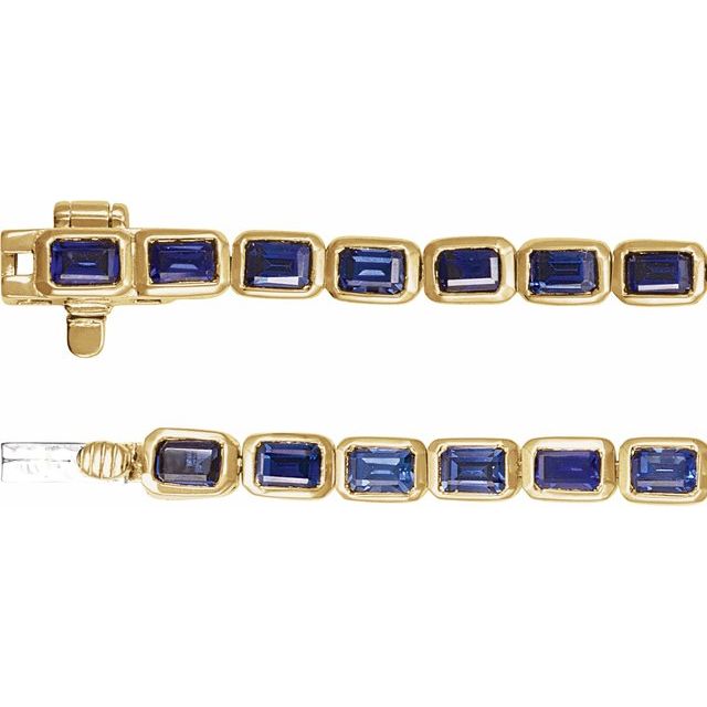14k-yellow-lab-grown-blue-sapphire-line-7"-bracelet