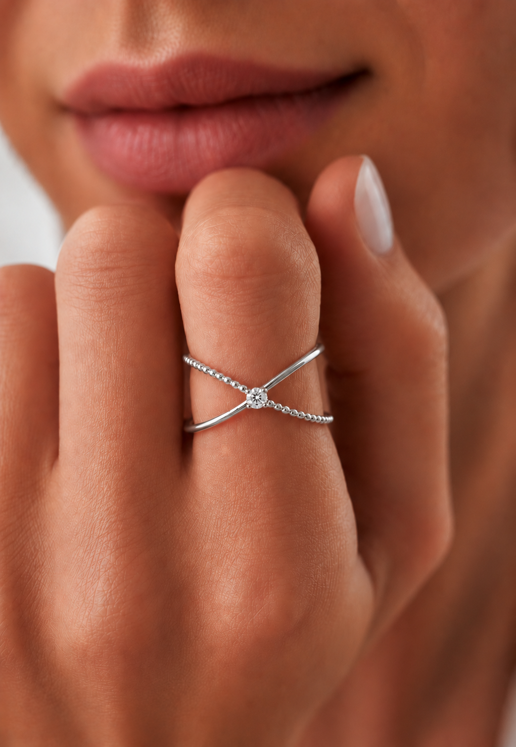 14KT Solid Gold Twisted Women's Ring For Her Perfect Fit For Any Finger - HIGHCARAT DIAMONDS