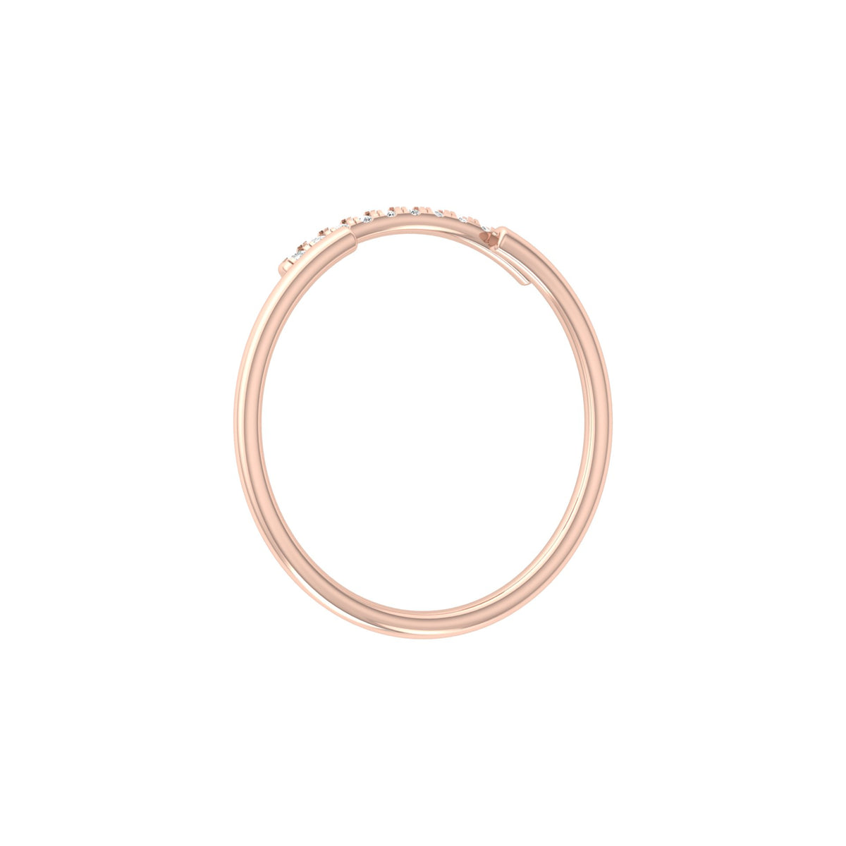 Natural Or Lab Grown Diamond Band For Her In 18K Solid Gold Enhanced Sparkle With A Classic Touch - HIGHCARAT DIAMONDS