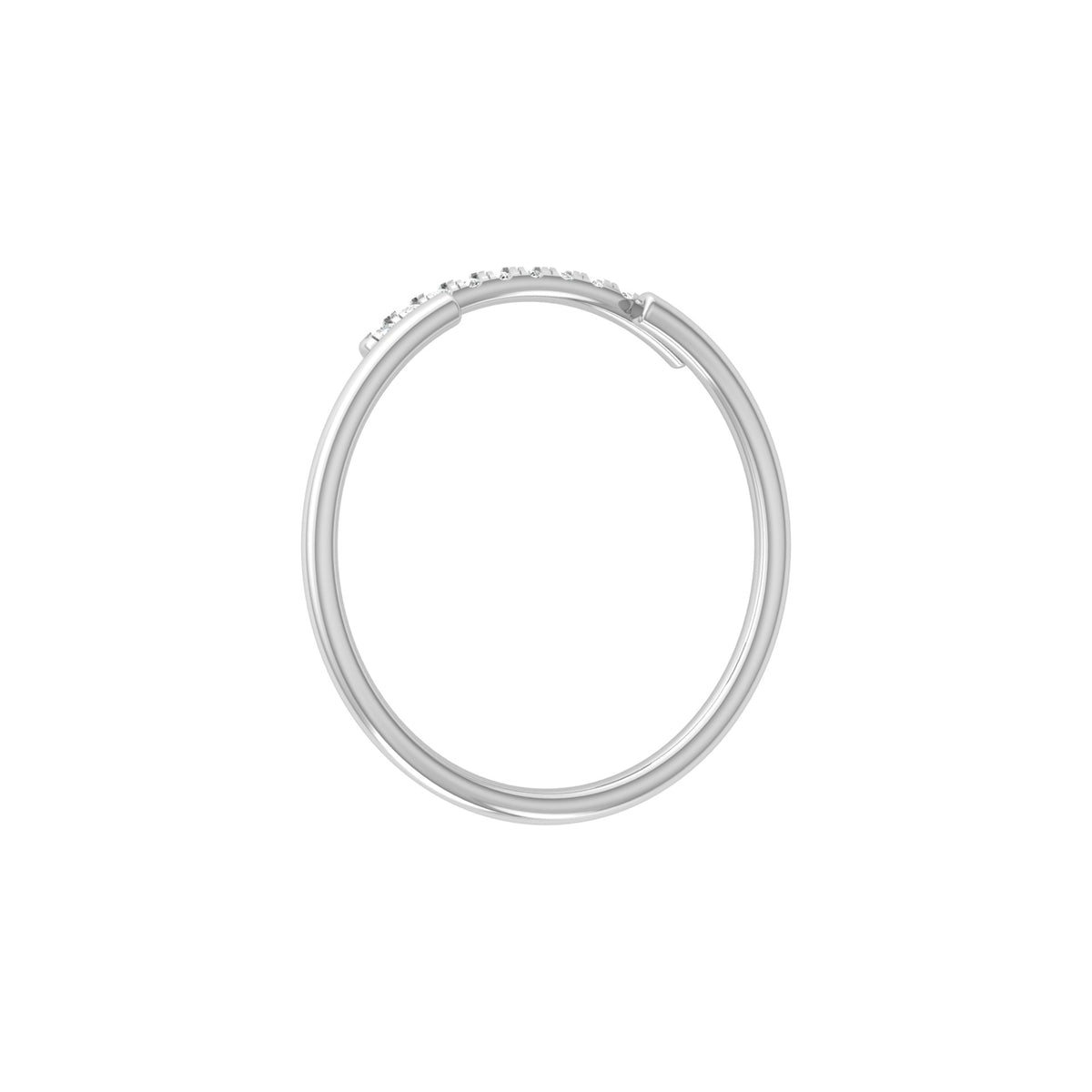 Natural Or Lab Grown Diamond Band For Her In 18K Solid Gold Enhanced Sparkle With A Classic Touch - HIGHCARAT DIAMONDS