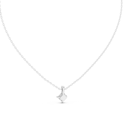 Colorless Labgrown Ecofriendly Sparkling Diamond Pendant In 14K Solid Yellow Gold - HIGHCARAT DIAMONDS