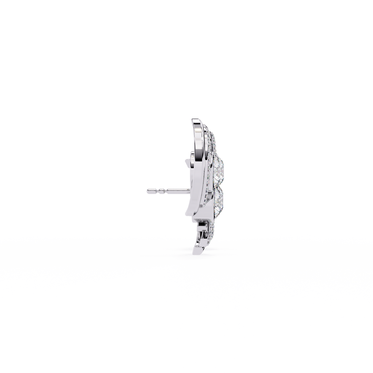2.05 Ct Round Cut Lab Grown Diamond Minimalist Stunning Classic Stud Delicate  Earring Gift For Her - HIGHCARAT DIAMONDS