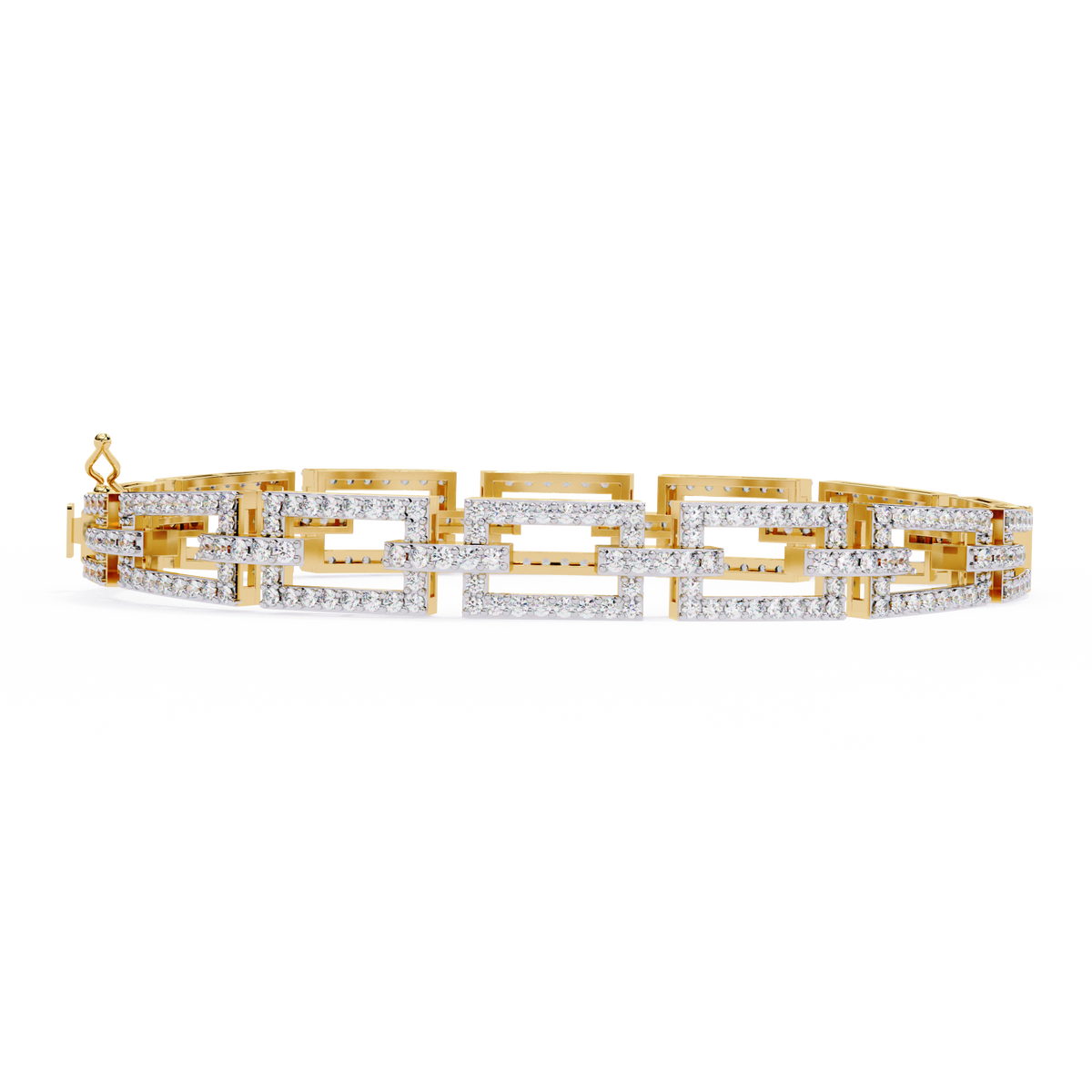 2.31Ct Round Cut Top Grade Diamond Delicate Vintage Elegant Stunning Timeless Bridesmaid Line Bracelet For Gift - HIGHCARAT DIAMONDS