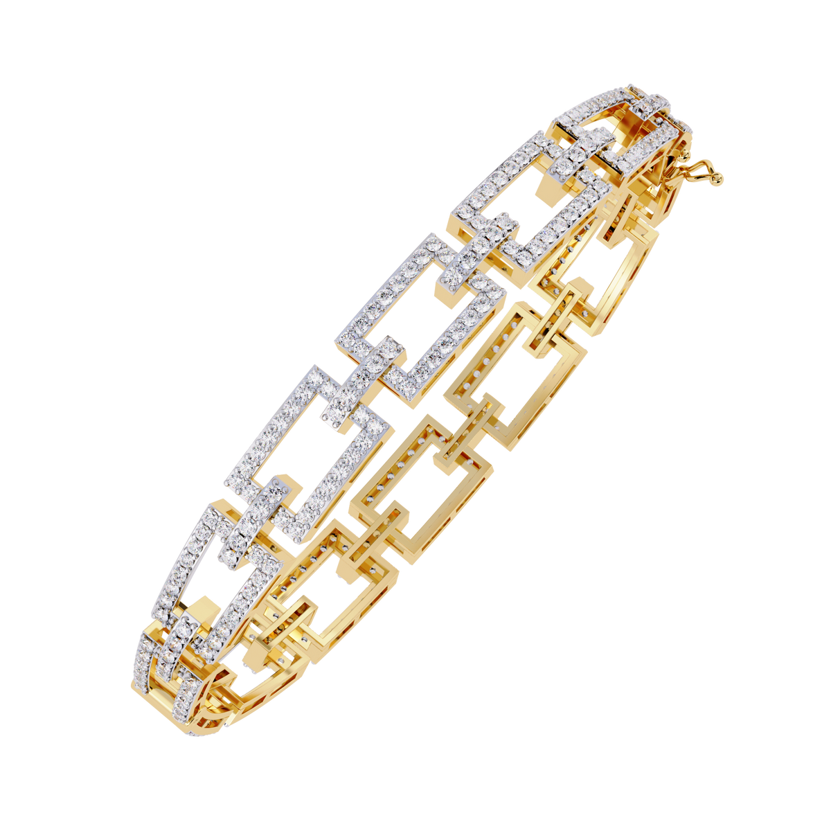 2.31Ct Round Cut Top Grade Diamond Delicate Vintage Elegant Stunning Timeless Bridesmaid Line Bracelet For Gift - HIGHCARAT DIAMONDS