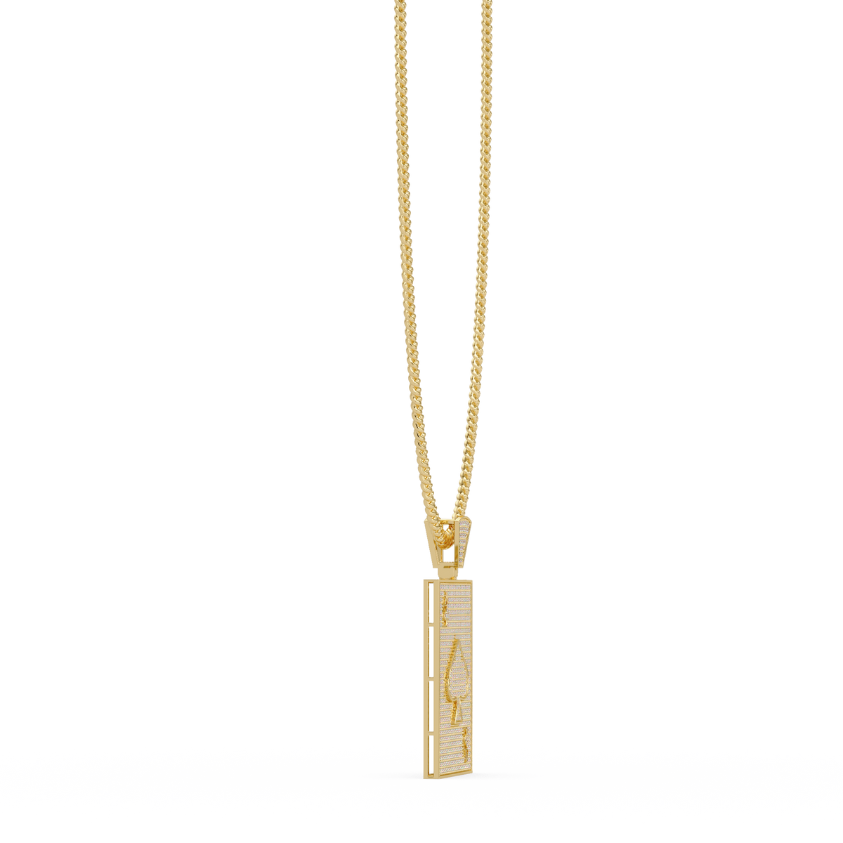 Ace Card Lab Diamond Pendant Hip Hop Necklace - HIGHCARAT DIAMONDS