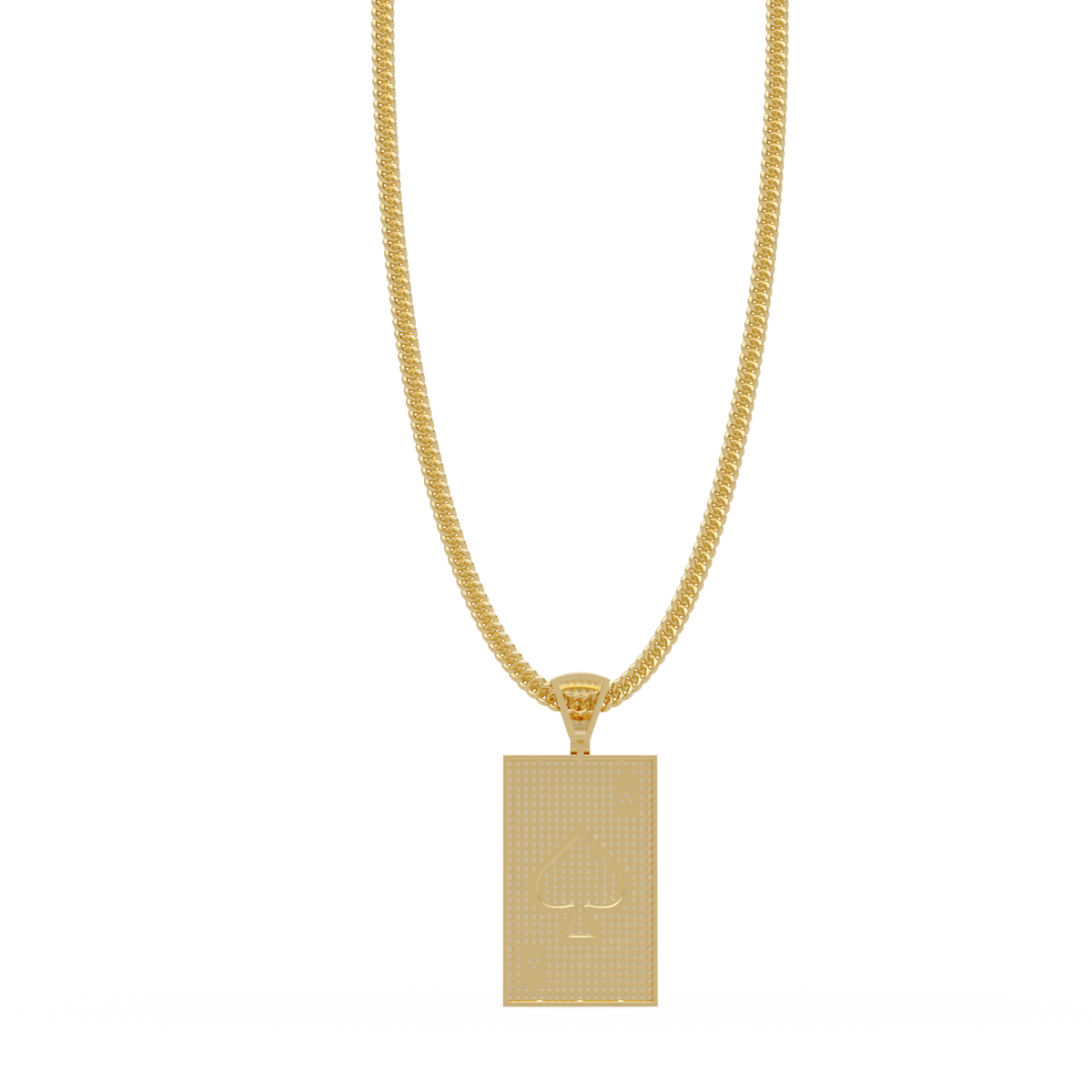 Ace Card Lab Diamond Pendant Hip Hop Necklace - HIGHCARAT DIAMONDS