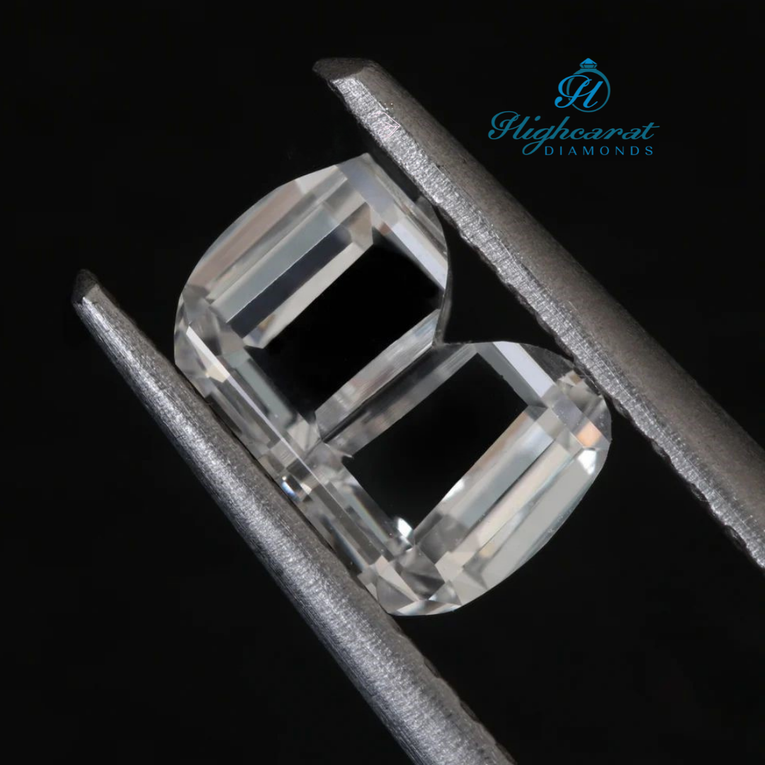 Alphabet B Shape White Colorless Diamond Unique Statement Diamond Use For Pendant - HIGHCARAT DIAMONDS