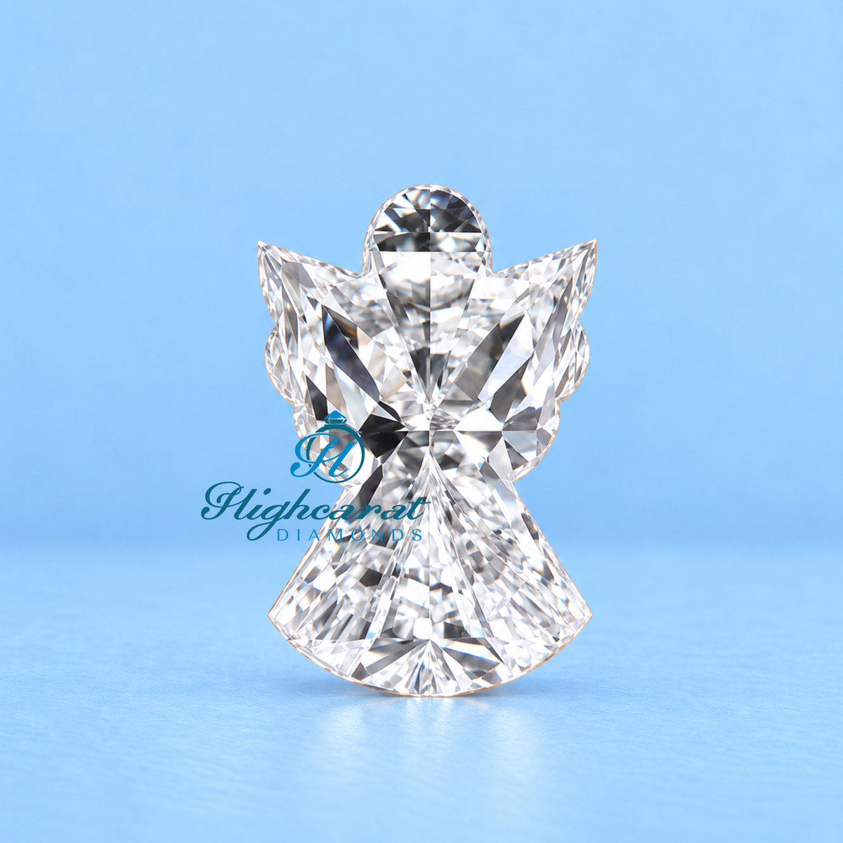 Angel cut lab grown certified diamond