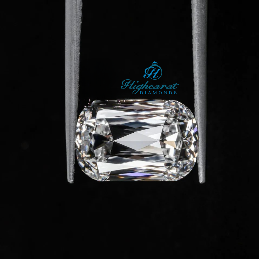 Antique Criss Cut Elegant White Colorless Dainty Perfect Lab Grown Loose Diamond - HIGHCARAT DIAMONDS