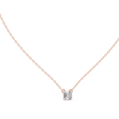 Elegance Emerald Square Shape Lab Grown Unique Shining Diamond Pendant For Occasional Wear - HIGHCARAT DIAMONDS
