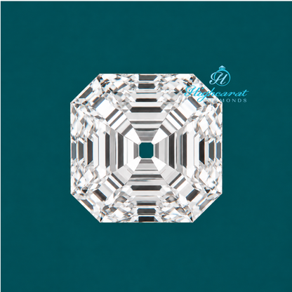 Antique Asscher Step Cut Lab Grown Diamond