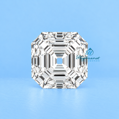Antique Asscher Step Cut Lab Grown Diamond