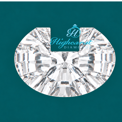 C Shape Lab Grown Colorless Diamond
