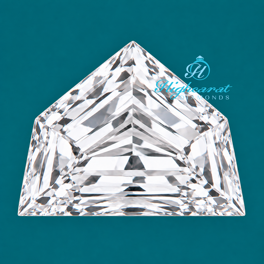 Cadillac Step Cut Lab Grown Trapezoid Diamond