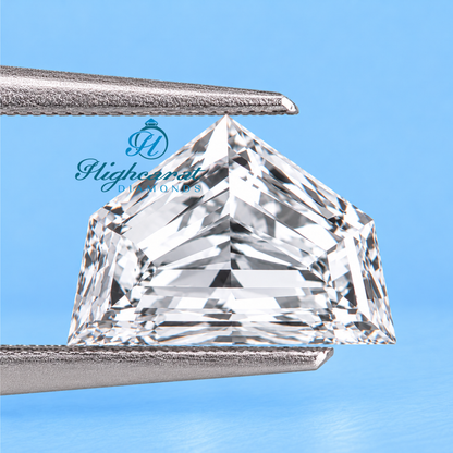 Cadillac Step Cut Lab Grown Trapezoid Diamond
