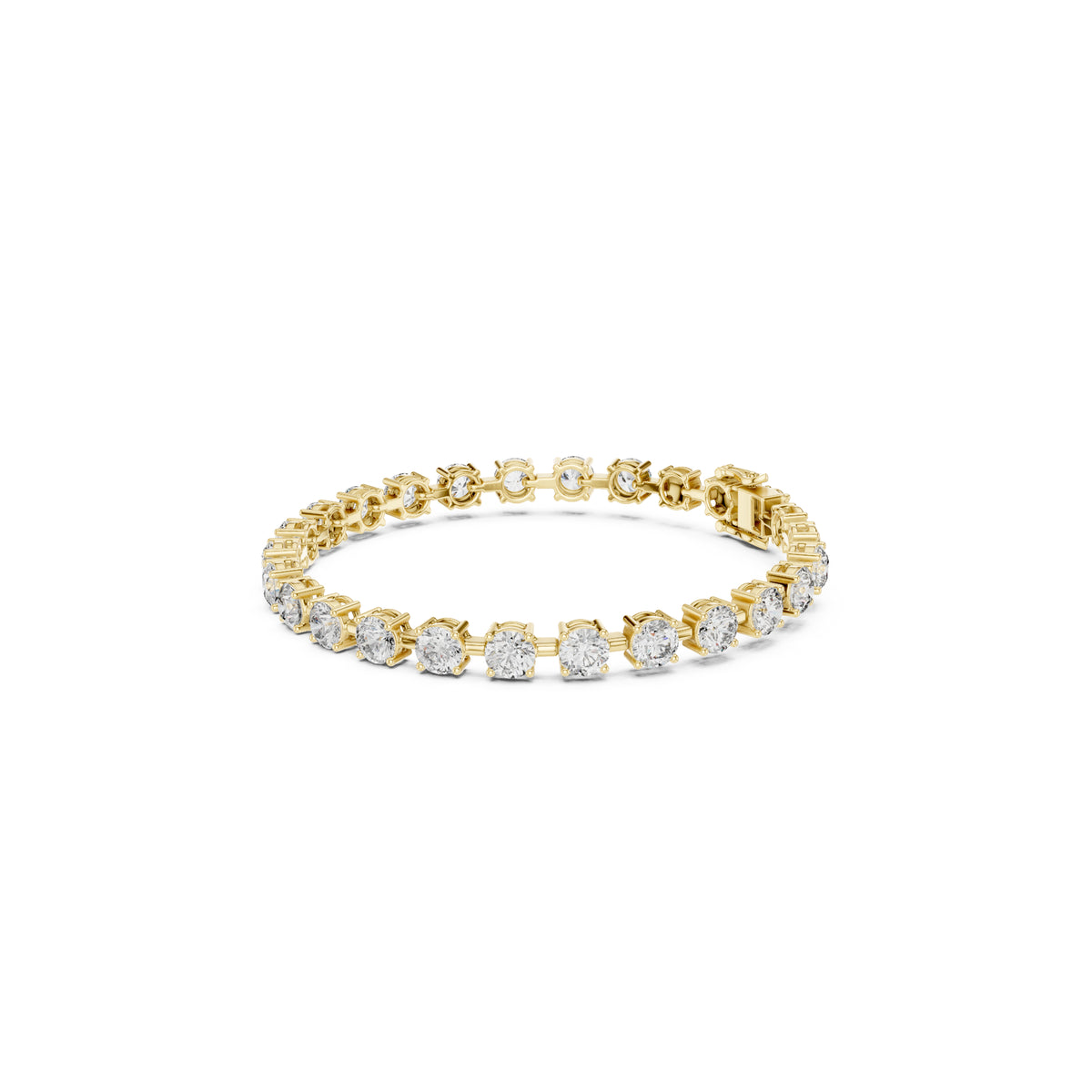 10.50Ct Round Cut High Quality Lab Grown Diamond Unique Delicate Sparkling Vintage Tennis Bracelet - HIGHCARAT DIAMONDS