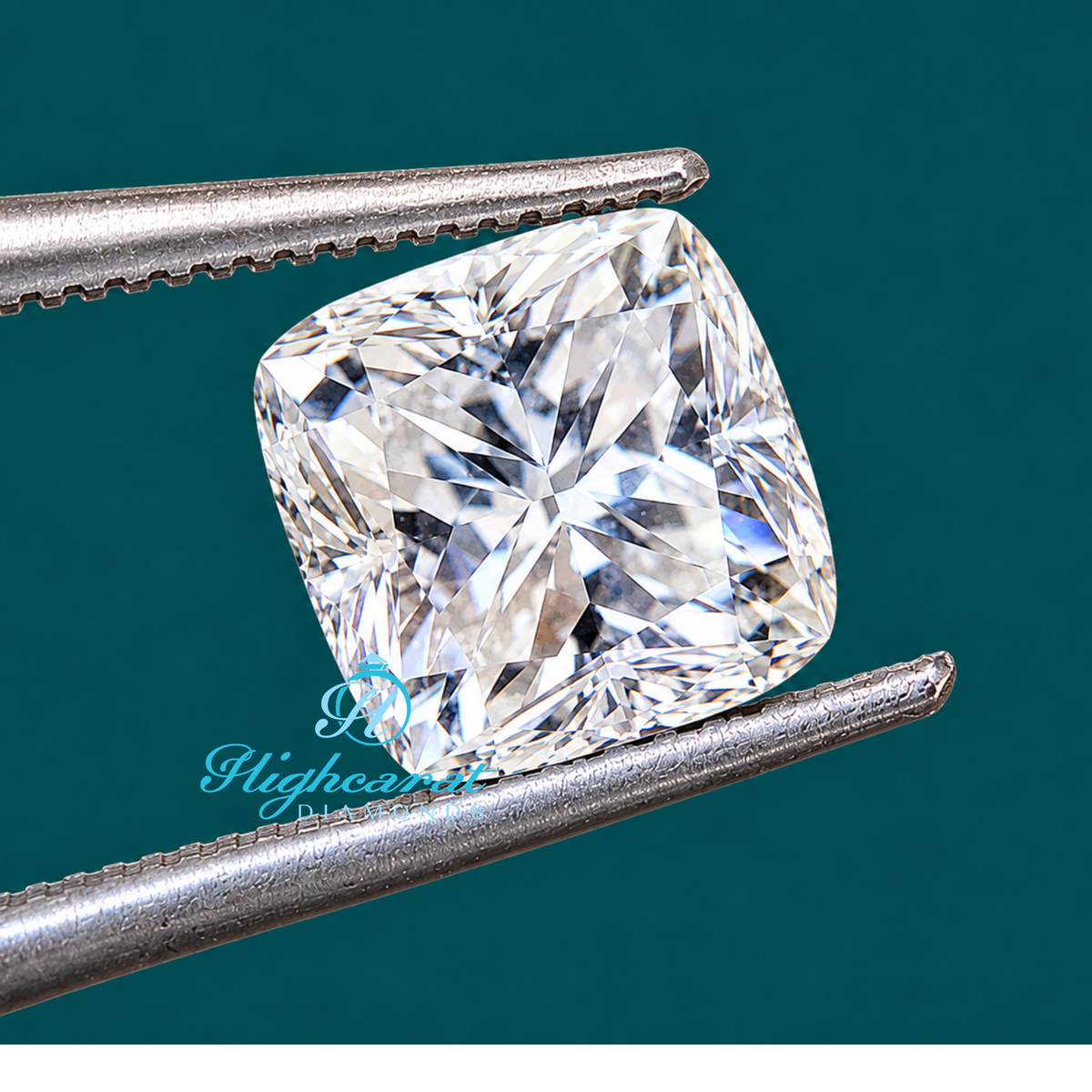 Antique Cushion Old Mine Cut Lab Grown Diamond